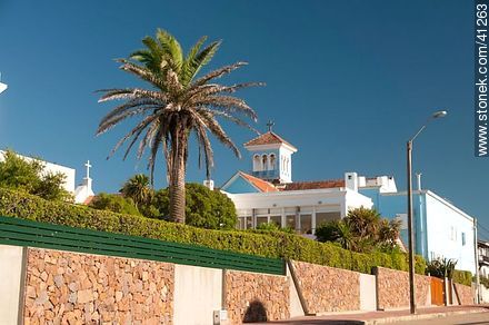 De la Candelaria Church at El Faro st. - Punta del Este and its near resorts - URUGUAY. Photo #41263