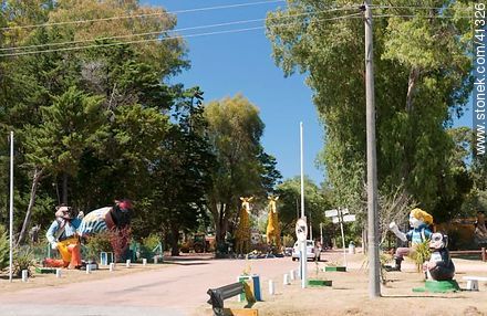 Parque infantil de El Jagüel - Punta del Este y balnearios cercanos - URUGUAY. Foto No. 41326