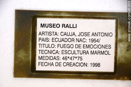 Museo Ralli en el barrio Beverly Hills de Punta del Este. - Punta del Este y balnearios cercanos - URUGUAY. Foto No. 41303