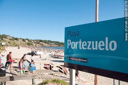 Portezuelo beach - Punta del Este and its near resorts - URUGUAY. Foto No. 41376