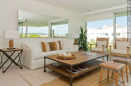 Living room - Punta del Este and its near resorts - URUGUAY. Photo #41870