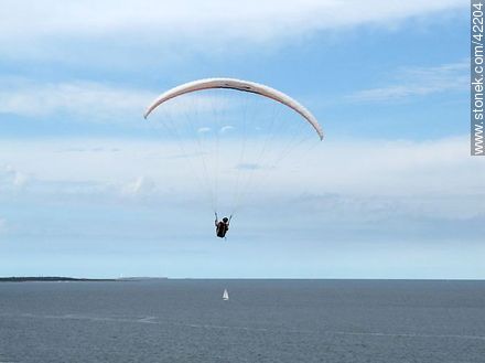 Paragliding in Punta Ballena - Punta del Este and its near resorts - URUGUAY. Photo #42204