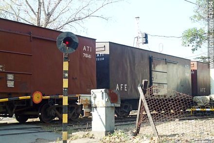 AFE Railway freight wagons - Department of Montevideo - URUGUAY. Foto No. 43064