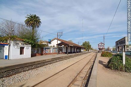 Estación de ferrocarril de Las Piedras - Departamento de Canelones - URUGUAY. Foto No. 42996