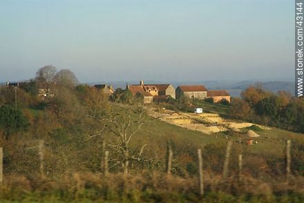 Landscapes of the Dordogne - Region of Aquitaine - FRANCE. Photo #43144