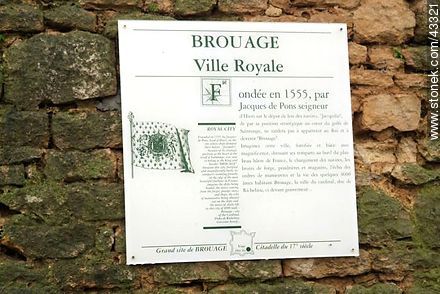 Citadel of Brouage. - Region of Poitou-Charentes - FRANCE. Foto No. 43321