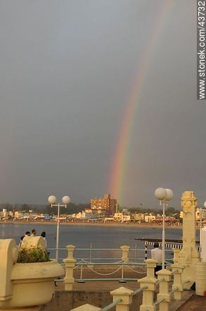 Rainbow over Piriápolis - Department of Maldonado - URUGUAY. Photo #43732