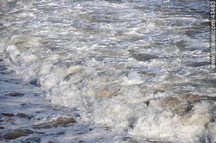Waves of the sea shore - Department of Maldonado - URUGUAY. Photo #43483