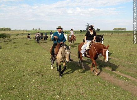 Cabalgata - Departamento de Florida - URUGUAY. Foto No. 44599