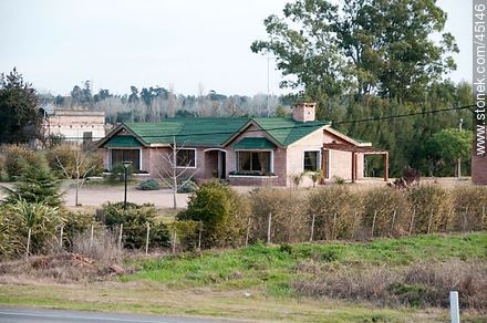 Diego Lugano's residence in Canelones. Route 5. - Department of Montevideo - URUGUAY. Photo #45146