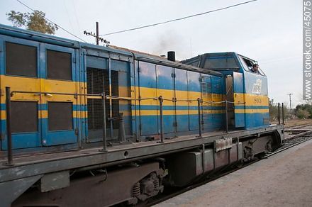 AFE locomotive - Department of Montevideo - URUGUAY. Photo #45075