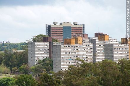 Condominium Euskalerria.  Back, Faculty of Science - Department of Montevideo - URUGUAY. Foto No. 45374