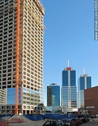 The 4 World Trade Center Montevideo towers. - Department of Montevideo - URUGUAY. Photo #45505