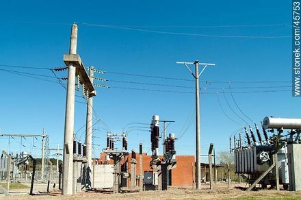 Power plant - Department of Canelones - URUGUAY. Photo #45753