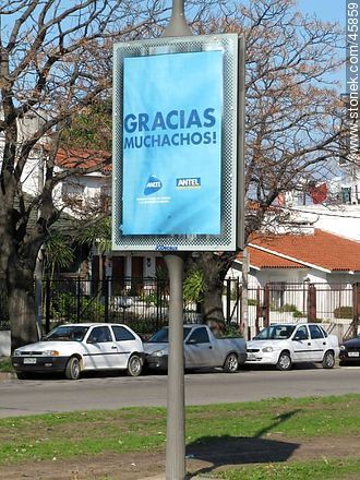 Agradecimiento al seleccionado uruguayo -  - URUGUAY. Foto No. 45859