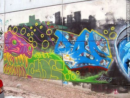 Grafiti de Montevideo - Departamento de Montevideo - URUGUAY. Foto No. 45977
