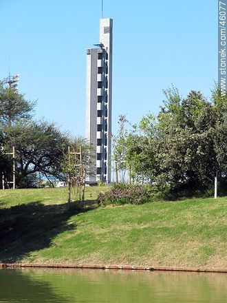 Tower of Centenario Stadium - Department of Montevideo - URUGUAY. Photo #46077