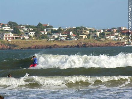 Surfing near the beach - Department of Maldonado - URUGUAY. Photo #46210