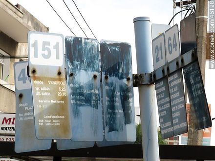 Signs neglect  -  - URUGUAY. Photo #46198