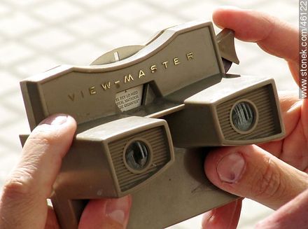 Stereoscopic sightseeing with view - master -  - MORE IMAGES. Foto No. 46122
