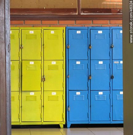 Student lockers -  - MORE IMAGES. Photo #46324