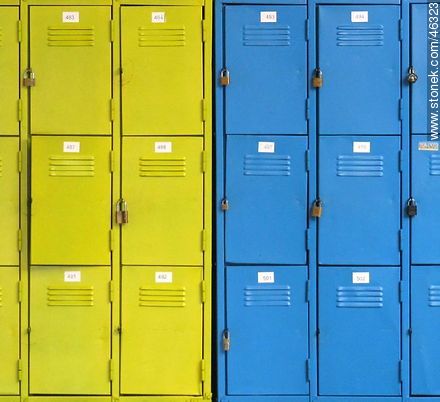 Student lockers -  - MORE IMAGES. Photo #46323