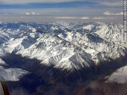 Los Andes desde el cielo - Chile - Otros AMÉRICA del SUR. Foto No. 46366