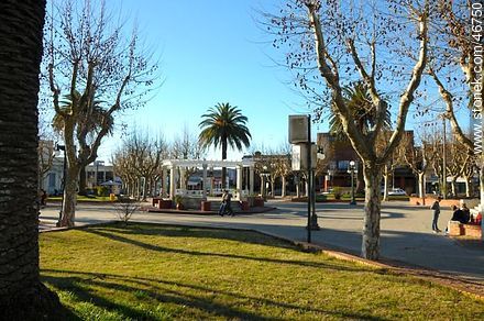 Main square of Rosario - Department of Colonia - URUGUAY. Photo #46750