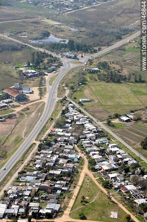 Roundabout Route 7 and Route 84. - Department of Canelones - URUGUAY. Photo #46844