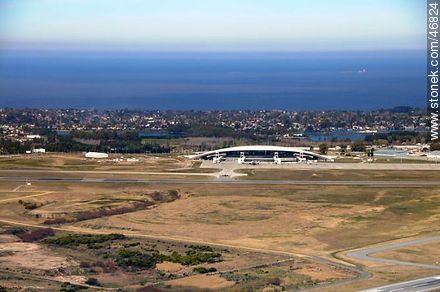 Carrasco Airport from the sky. - Department of Canelones - URUGUAY. Photo #46824