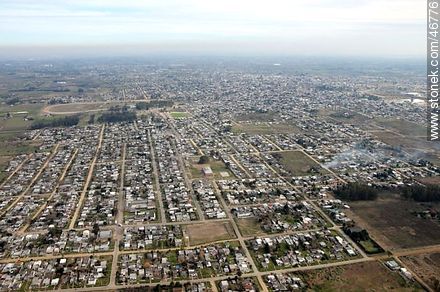 Las Piedras from the air - Department of Canelones - URUGUAY. Photo #46776