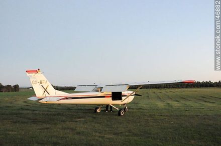 Seater aircraft at the aerodrome of Rocha - Department of Rocha - URUGUAY. Foto No. 46882