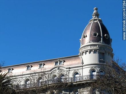 Dome of Palacio Montero - Department of Montevideo - URUGUAY. Photo #47284