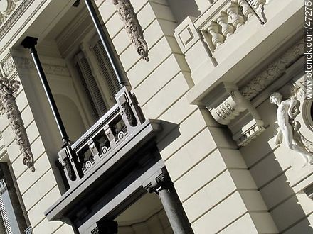 Palacio Francisco Piria. Edificio de la Suprema Corte de Justicia. - Departamento de Montevideo - URUGUAY. Foto No. 47275