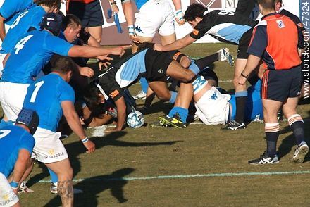 Partido Uruguay - Italia Junio 2007 en el Parque Central -  - URUGUAY. Foto No. 47324