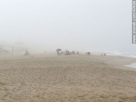 Niebla en Playa San Francisco - Departamento de Maldonado - URUGUAY. Foto No. 47438