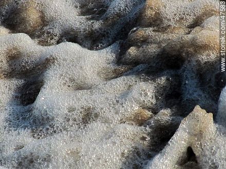 Foam on the shore - Department of Maldonado - URUGUAY. Photo #47583