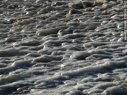 Foam on the shore - Department of Maldonado - URUGUAY. Photo #47570