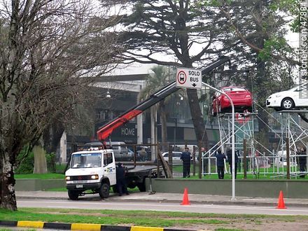 And the crane took it ...  - Department of Montevideo - URUGUAY. Photo #47884