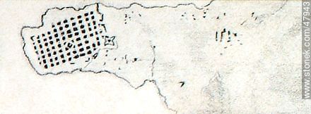 Storming of Montevideo, 1807. Asalto de Montevideo por los ingleses el 3 de febrero de 1807. - Departamento de Montevideo - URUGUAY. Foto No. 47943
