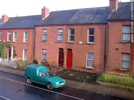 Urban houses of Dublin - Ireland - BRITISH ISLANDS. Foto No. 48657
