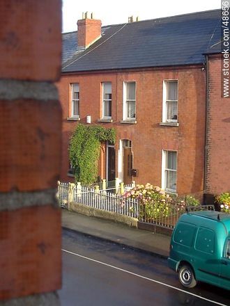 Urban houses of Dublin - Ireland - BRITISH ISLANDS. Photo #48656