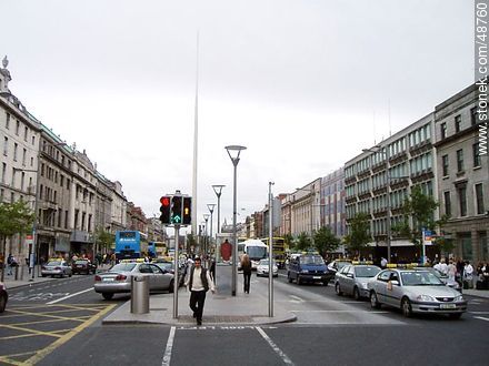 O'Connell Street - Ireland - BRITISH ISLANDS. Photo #48760