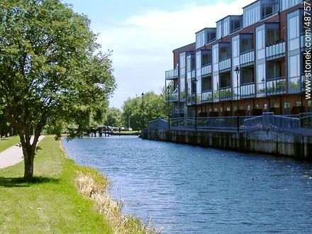 Río Liffey - ireland - ISLAS BRITÁNICAS. Foto No. 48757