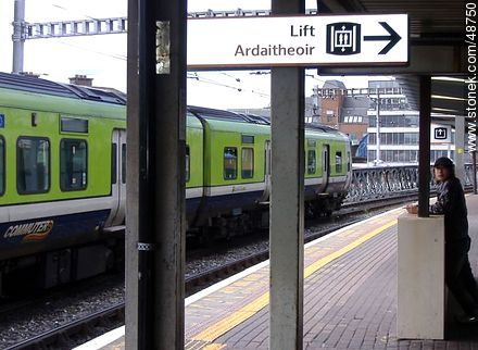 Train station - Ireland - BRITISH ISLANDS. Foto No. 48750