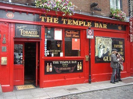 The Temple Bar - Ireland - BRITISH ISLANDS. Foto No. 48622