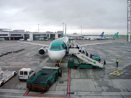 Aer Lingus plane - Ireland - BRITISH ISLANDS. Photo #48734
