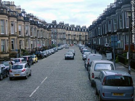 Street of Edinburgh - Scotland - BRITISH ISLANDS. Foto No. 49156