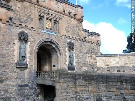 The Edinburgh Castle - Scotland - BRITISH ISLANDS. Photo #49121