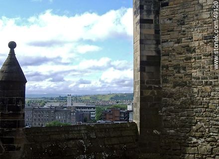 Vista desde el Castillo de Edimburgo.  - Escocia - ISLAS BRITÁNICAS. Foto No. 49120